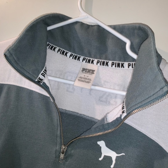 Victoria Secret Love Pink Full Zip Up Hoodie - Picture 3 of 3